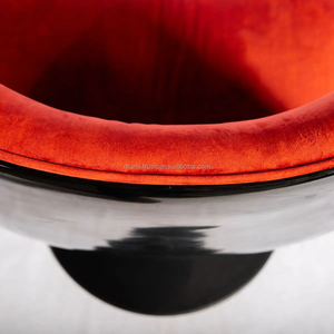 Sillón moderno Marilyn con revestimiento de polvo giratorio para tapicería de tela de espuma de fábrica OEM con base de acero ignífuga de fibra de vidrio - Product Image 6