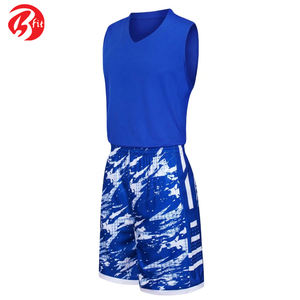 Uniforme de basket-ball imprimé personnalisé BSCI pour hommes, vêtements de sport en polyester, bonne qualité, respirant, grande taille pour adultes, nouveauté - Product Image 4