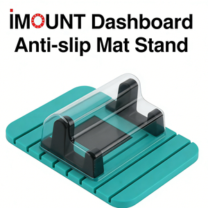 Soporte Antideslizante Flexible IMOUNT para Tablero de Auto, Compatible con Celulares/Tabletas, Lavable y Reutilizable, de Plástico ABS - Product Image 1