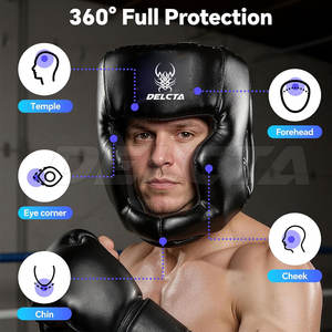อุปกรณ์ป้องกันศีรษะสำหรับกีฬากลางแจ้ง หมวกกันกระแทกสำหรับชกมวย ออกแบบเองได้ รุ่นใหม่ล่าสุด - Product Image 5