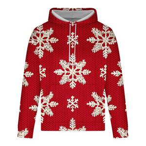 <b>Christmas</b> Sweatshirts Unisex 2025 Trendy Solid Zipper Winter Long Sleeve <b>Hoodies</b> Big and Talls - Product Image 1