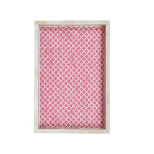 Bandeja de servicio redonda con incrustaciones de hueso personalizadas para encimera de mesa de centro, bandeja de servicio del fabricante indio - Product Image 4