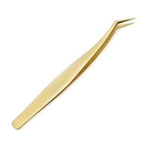 Factory Wholesale Stainless Steel Eyelash Tweezers Custom Private <b>Label</b> Lash <b>Applicators</b> - Product Image 5