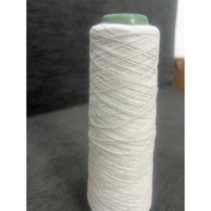 NE 8/2 100% benang Spun poliester daur ulang untuk rajutan dan tenun pola mentah