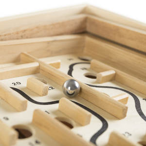 Jeu de labyrinthe en bois, parfait pour - Product Image 3