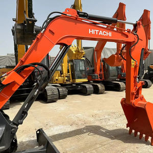 Mini-pelle japonaise originale Zx50 à bas prix d'occasion 5 tonnes poids en ordre de marche pour bâtiment de construction - Product Image 3