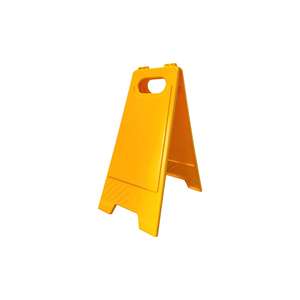 Panneau de signalisation antidérapant portable jaune léger en PPC, cadre vierge, borne de signalisation 300x630mm Ileritraffic ILTZ5000 pour avertissement - Product Image 2