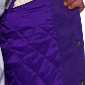 Nueva mejor calidad personalizada adulto/joven béisbol Letterman chaqueta bordado cuero manga Letterman Varsity chaqueta - Product Image 4