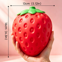 Jouet anti-stress en caoutchouc souple, super doux, ASMR, viral, super grand, en forme de fruit, emballage individuel, jouet sensoriel familial, Zoey Squishy