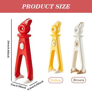 Klip pengukus Bakeware dapur, tahan suhu tinggi dua-dalam-satu antiselip anti-pengaturan skala, klip sendok kursi panci - Product Image 4