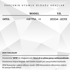 ปุ่มเกียร์6สปีดสำหรับ Opel Astra H - Product Image 2