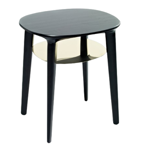 Tabouret tendance élégant Tabouret en métal poli noir vintage pour poufs de salon Meubles de maison de haute qualité - Product Image 5