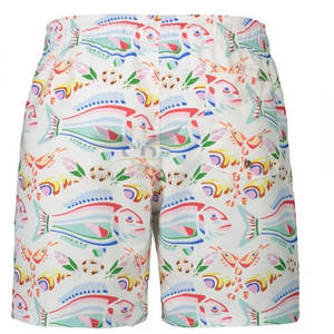 กางเกงขาสั้นแบบซับลิเมชันแห้งเร็วกางเกงขาสั้นแบบซับลิเมชันดีไซน์ล่าสุดสำหรับผู้ใหญ่ - Product Image 2