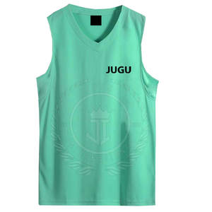 Vente directe usine en gros – Maillot de basketball sans manches respirant et à séchage rapide, 100 % polyester, tissu de haute qualité 240 g pour - Product Image 1