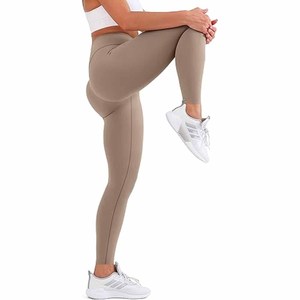 Leggings de sport pour femmes de qualité supérieure Leggings de sport sans couture taille haute Pantalon élastique Scrunch Butt Yoga Leggings - Product Image 4