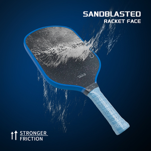 Racchetta da Pickleball MST J2CR Blue Particle Paint New HONOLULU, Superficie Ruvida, Nucleo in Schiuma EPP, Alta Prestazione e Controllo, Pronta per la Spedizione - Product Image 4