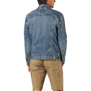 Blouson en Jean à la mode pour hommes, vêtement en Denim, personnalisé, à la mode, pour adultes, nouveau Design, tendance - Product Image 4