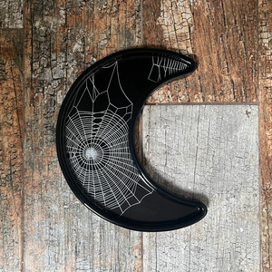 OEM personalizar Color laca Haft Luna bandeja laca bandeja de servicio soporte de cristal Mesa Ramadán decoración hecha a mano HNH Craft - Product Image 1