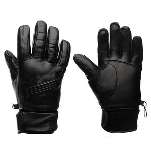 Custom Leather <b>Ski</b> <b>Gloves</b> for Cold Weather Waterproof Winter <b>Gloves</b> Touchscreen Capability Wholesale Mittens for Skiing - Product Image 2