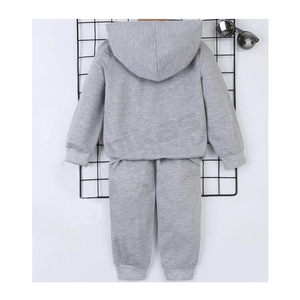 Ropa de otoño e invierno para niños, chándal de moda, traje deportivo con capucha y pantalón, conjunto para correr - Product Image 2