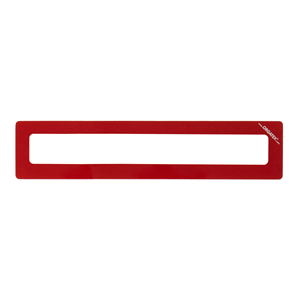 Finestra Magnetica per Intestazione DIN A3 Orizzontale / A2 Verticale, Rossa, 10 pz / Confezione - KAN-MWH-A3Q-01 - Product Image 1