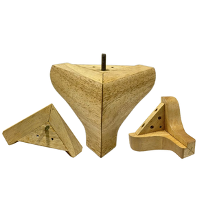 Elegantes patas de sofá de muebles de madera con acabados lisos que mejoran la sofisticación para cualquier sofá-35 - Product Image 4