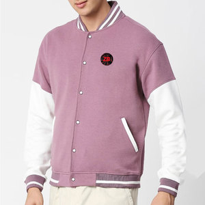 Veste Letterman personnalisée de style High Street pour hommes, nouveau design d'hiver avec col montant et large gamme d'options de couleurs personnalisées - Product Image 3