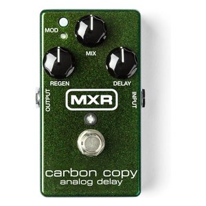 Pédale de Guitare MXR Carbon Copy Analog Delay Green M169 Multi-effets avec Logo Personnalisé en Aluminium et Alliage - Product Image 1