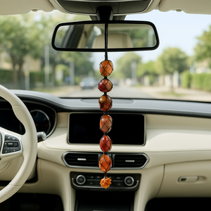 Pendentifs en cornaline faits main de qualité supérieure pour la vente en gros – Forme irrégulière naturelle et écologique pour la maison, la méditation et l'utilisation en voiture - Product Image 5