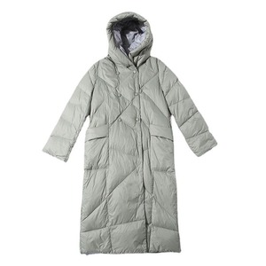 Veste d'hiver personnalisée pour femmes en gros manteaux de canard courts et chauds col à capuche coupe-vent grande taille coton imperméable respirant - Product Image 3