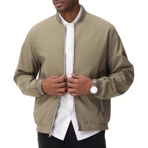 Blouson d'aviateur d'hiver à capuche réversible pour hommes de grande taille avec logo imperméable et coupe-vent sur le devant - Product Image 4