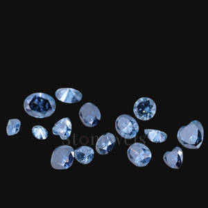 Couleur fantaisie bleu coeur coupe diamants naturels cultivés en laboratoire DEF VVS 1CT-4CT HPHT CVD IGI/GIA certifié synthétique en vrac - Product Image 5