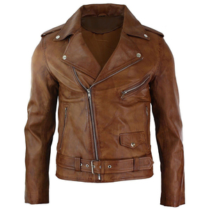 เสื้อกีฬาหนังสำหรับผู้ชายเสื้อแจ็กเก็ตหนังขี่มอเตอร์ไซค์วิบากระบายอากาศได้ดีเลือกสีและโลโก้ได้ตามต้องการ - Product Image 1