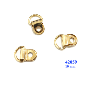 Ganchos de Aleación Ajustables al por Mayor con Cierre de Clip para Ropa, Ganchos para Zapatos, Hebillas de Anillo en <span class=keywords><strong>D</strong></span> para Bolsos, Accesorios para Zapatos - Product Image 1