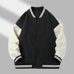 Chaquetas universitarias de alta calidad OEM para mujer con logotipo personalizado parches bordados forro de viscosa decorado con camuflaje al mejor precio - Product Image 6