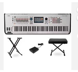 Nuevo Sintetizador MONTAGE 8 de 76 Teclas, Piano Digital Blanco - Product Image 1