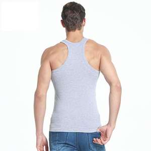 Camiseta sin Mangas de Algodón para Hombre, Tallas M-4XL, Corte Ajustado, Verano, 100% Transpirable, Ecológica, Informal, Deportiva, Secado Rápido, Gimnasio, Personalizable - Product Image 6