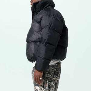 เสื้อแจ็คเก็ตบุขนเป็ดสำหรับผู้ชายเสื้อโค้ทตัวยาวให้ความอบอุ่นสำหรับฤดูหนาวโลโก้ตามสั่ง - Product Image 5