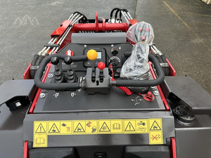 2026 Digger King Dirt Wizard Mini Track Loader 16HP Compact Mini Skid Steer Loader For Sale | stand on mini skid steer for sale - Product Image 3