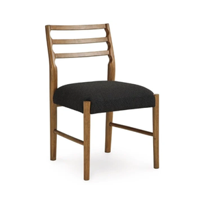 เก้าอี้รับประทานอาหารแบบบันไดหลังทันสมัย Steenlage ไม้สักมะฮอกกานีไม้เนื้ออ่อนสำหรับเฟอร์นิเจอร์บ้านโมเดล San Pierre 0512469วอลนัท - Product Image 3