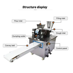 High Speed Industrial Automatic Empanadas Pastel Machine <b>Ravioli</b> <b>Maker</b> with Motor US Origin - Product Image 4