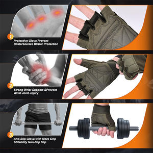 Weight Lifting Gloves, Gym Gloves for Men and <b>Women</b>, Full Palm Protection for Sports, <b>Weightlifting</b>, Training, - Product Image 3