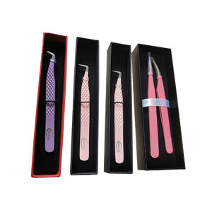 Séparateur d'extension de cils à emballage personnalisé pince à épiler colorée de mode outil cosmétique applicateur de cils - Product Image 6