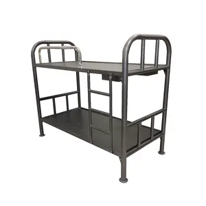 M.S Double Bunk Bed Metal Bunk Bed Heavy Duty High Quality Abbas Steel Made In UAE For Wholesale