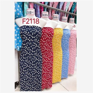 2020 conception populaire rayonne Chali tissu élégant robe femme porter tissu viscose filé avec un design gracieux - Product Image 3