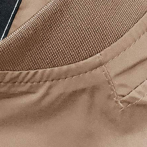 PRO ENTERPRISES Men's Windproof Bomber Jacket <b>Nylon</b>/Cotton Shell Stand Collar OEM Service Loose Fit 100% Polyester Spring Season - Product Image 2