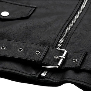 Hiver Automne Veste en cuir pour femmes de haute qualité Manteaux d'hiver à manches longues personnalisés Meilleur prix pour les femmes Veste en cuir - Product Image 5