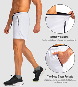 Pantalones cortos personalizados al por mayor para hombre, transpirables, de secado rápido, ligeros, de secado rápido con bolsillo - Product Image 4