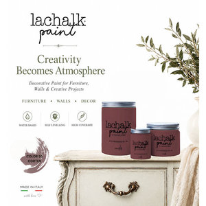 56 MOCHA 100 ml LaChalk the evolution of chalk paint Where chalk meets resin: Hybrid Chalk Resin Paint made in Italy - Product Image 1