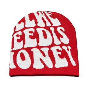 Gorro Jacquard Y2K 2025 con Logotipo Personalizado, Unisex, Acrílico, Impresión Digital, Tejido, Invierno, Letras, Viaje, Común - Product Image 3